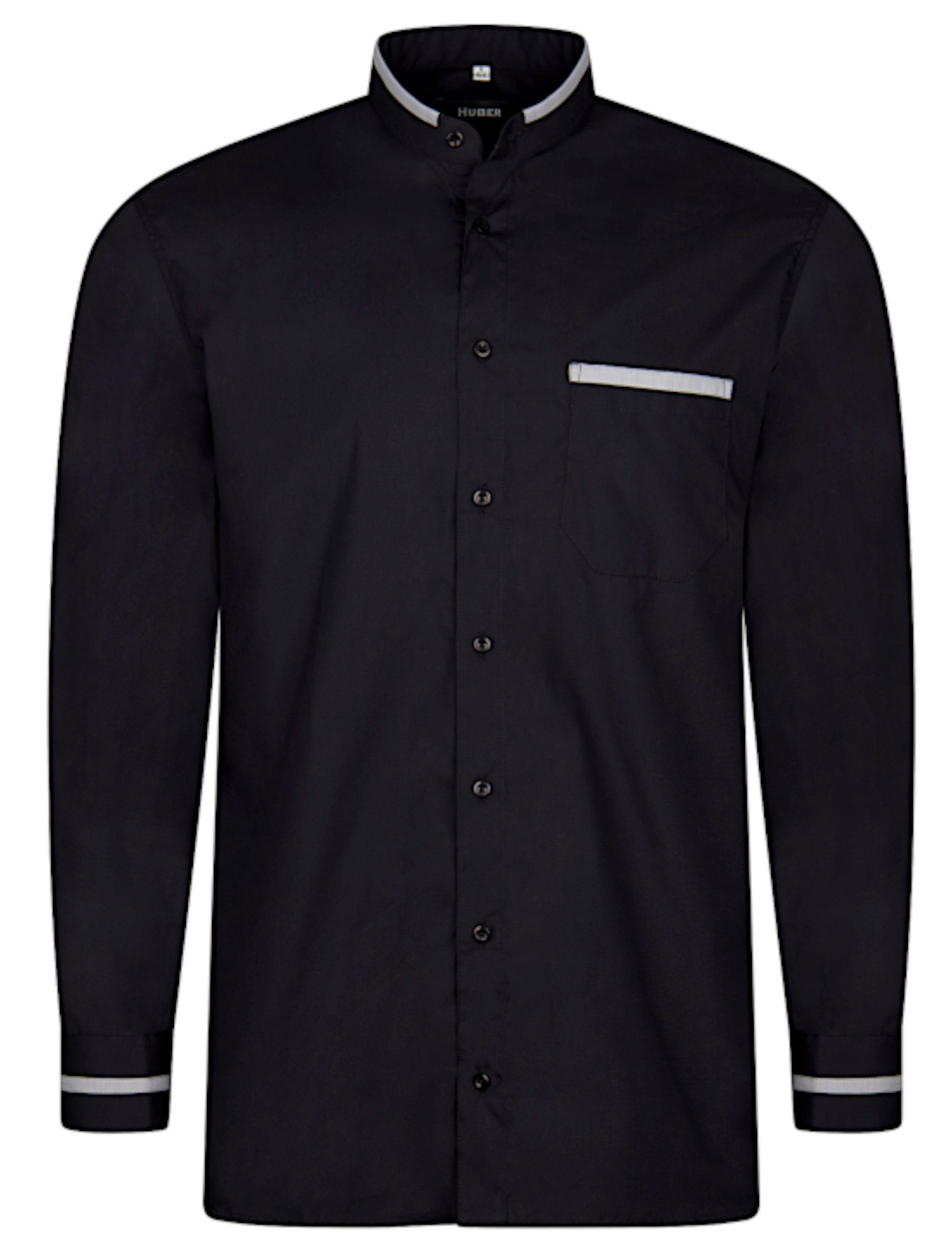 Huber Hemden Langarmhemd HU-0561 Stehkragen, Regular günstig online kaufen