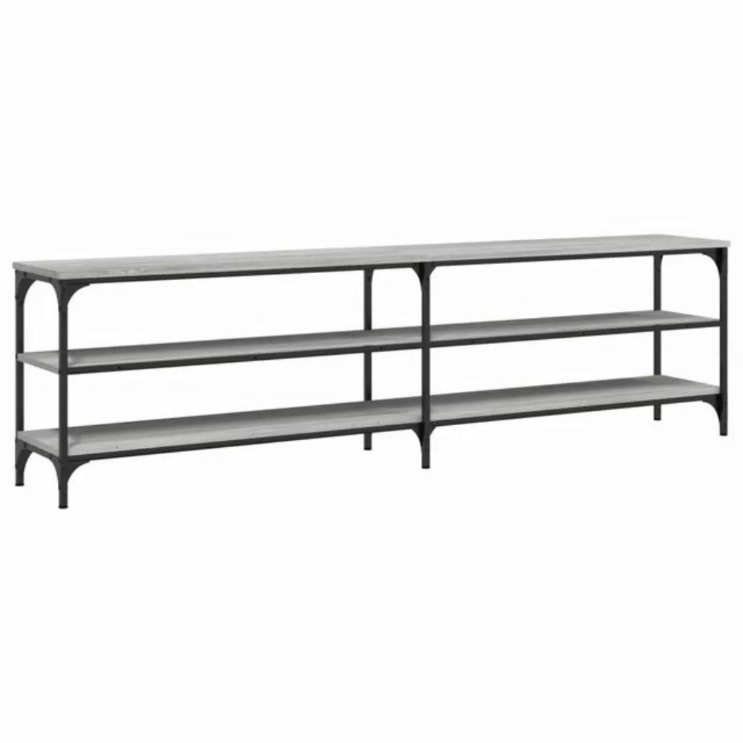 Vidaxl Tv-schrank Grau Sonoma 180x30x50 Cm Holzwerkstoff Und Metall günstig online kaufen