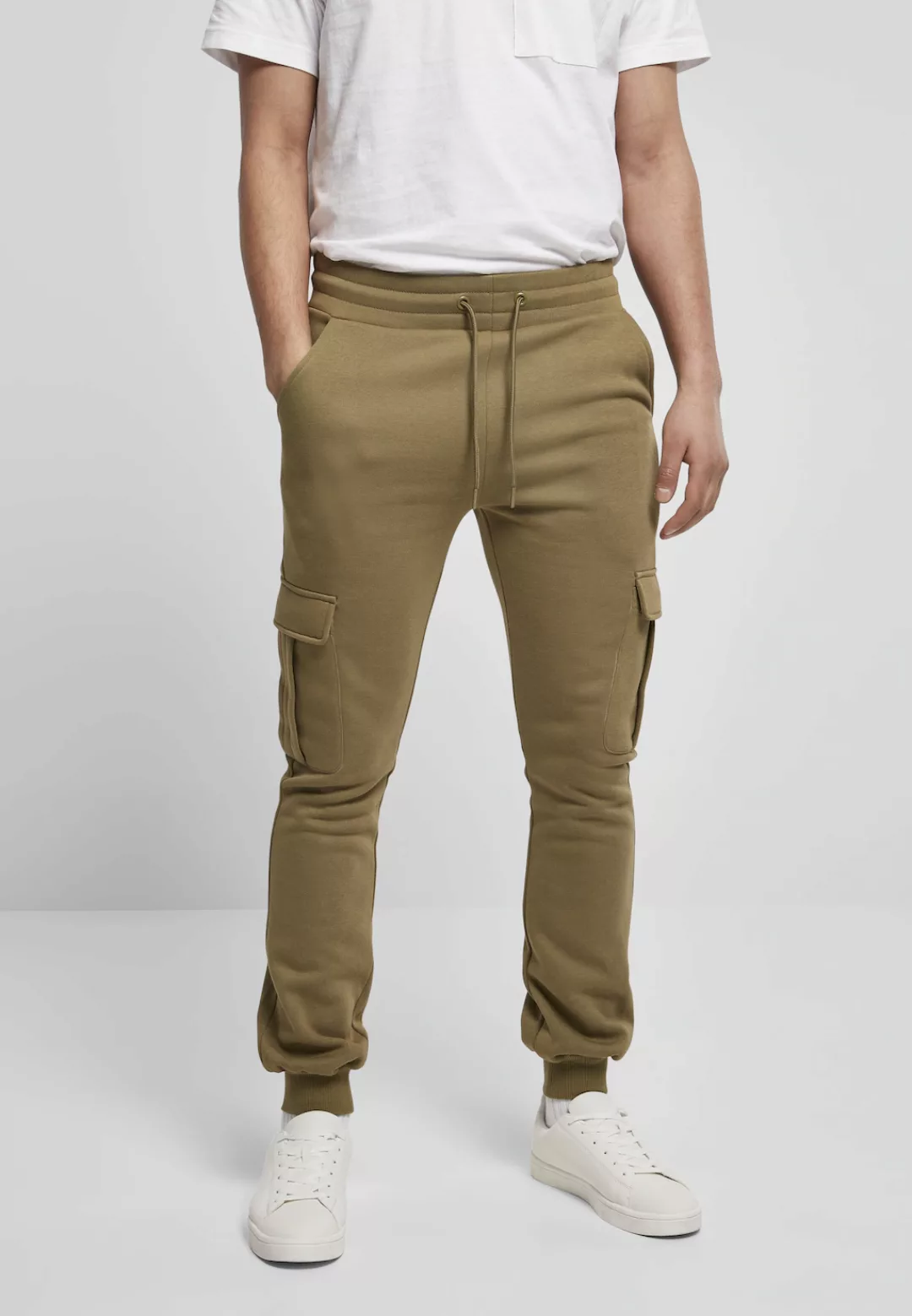 URBAN CLASSICS Stoffhose "Urban Classics Herren Cargo Sweatpants", (1 tlg.) günstig online kaufen