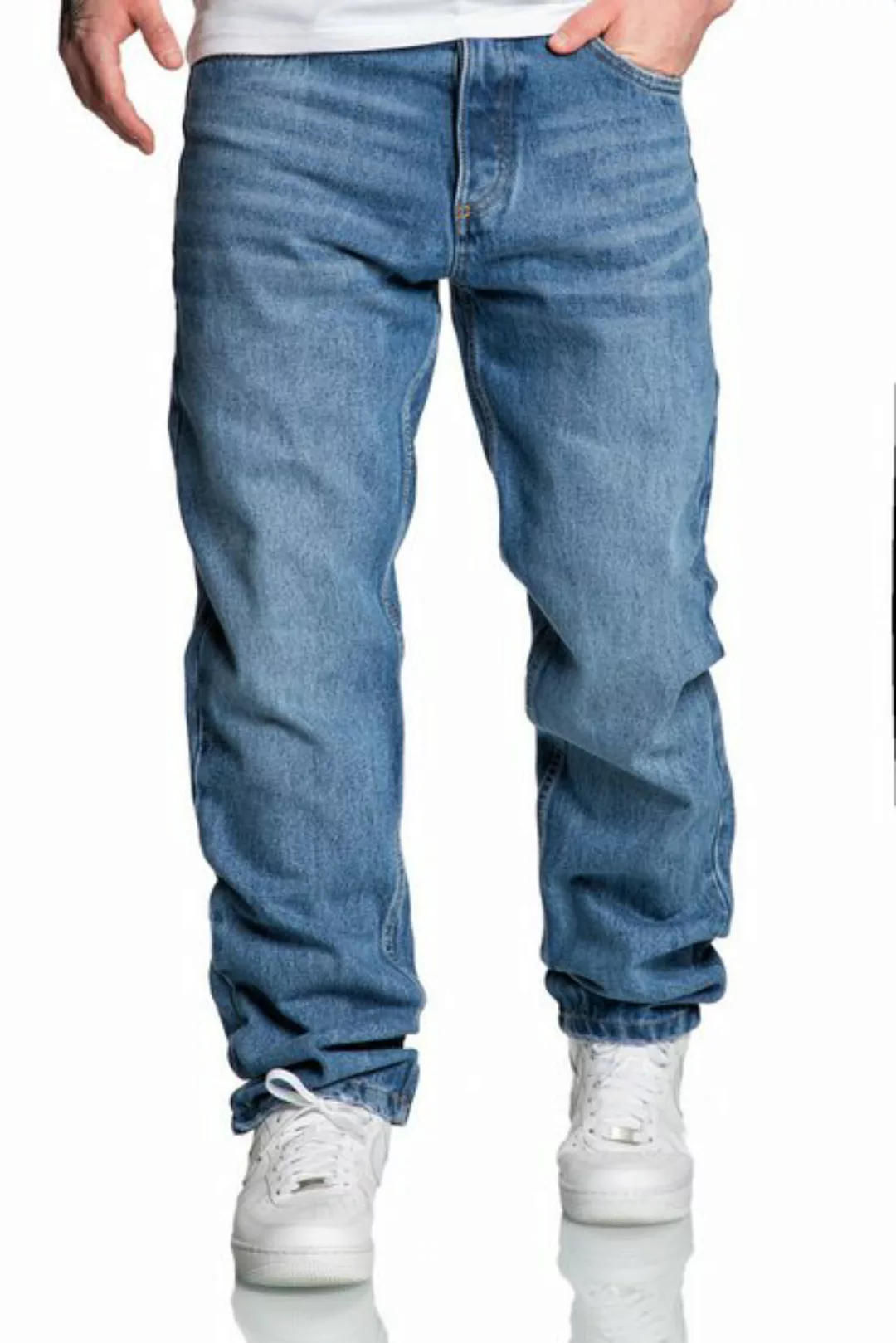 Amaci&Sons Weite Jeans BOX HILL 90s Baggy Jeans Herren 90s Denim Jeans Hose günstig online kaufen
