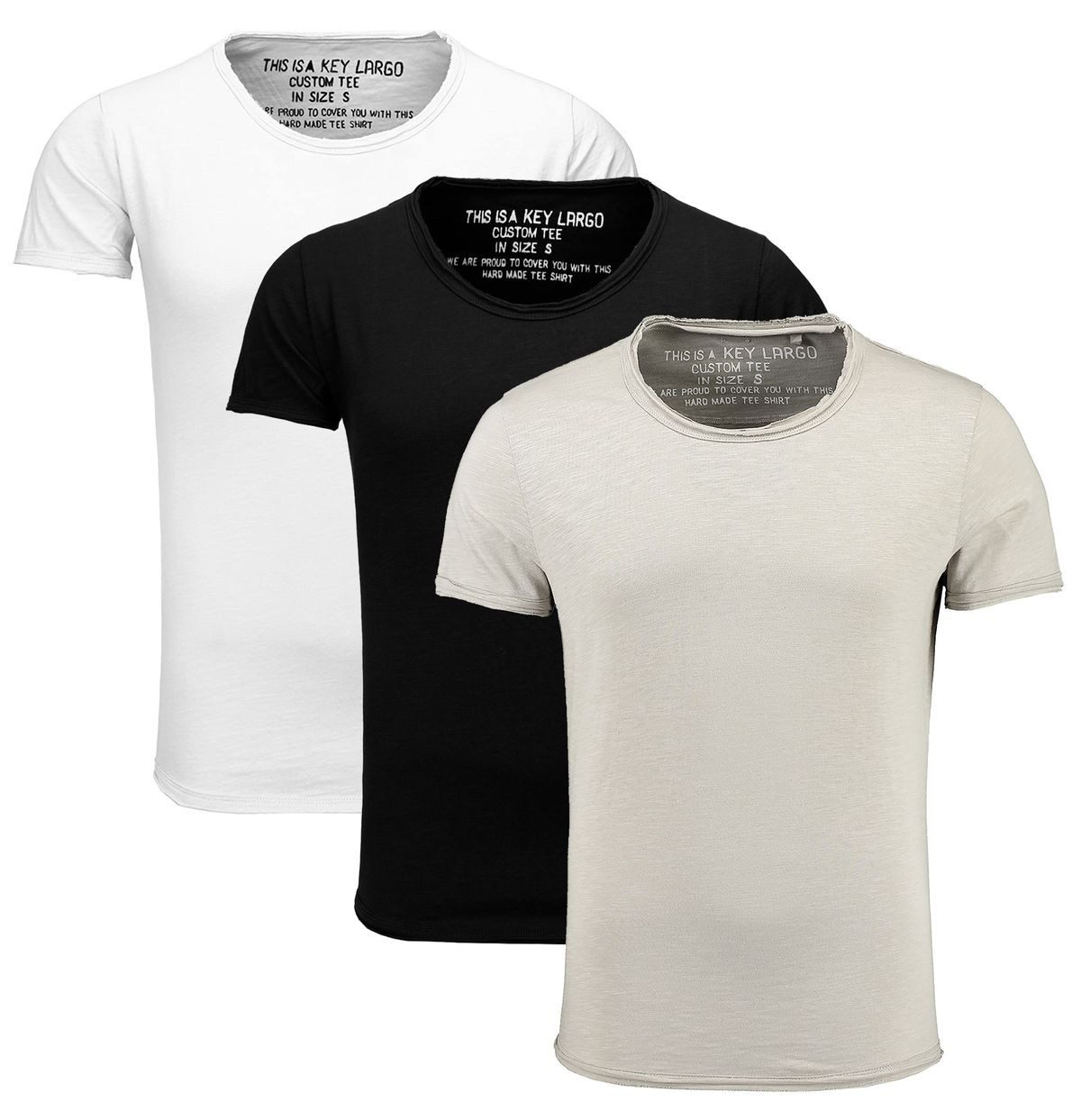 Key Largo T-Shirt Bread vintage Look günstig online kaufen