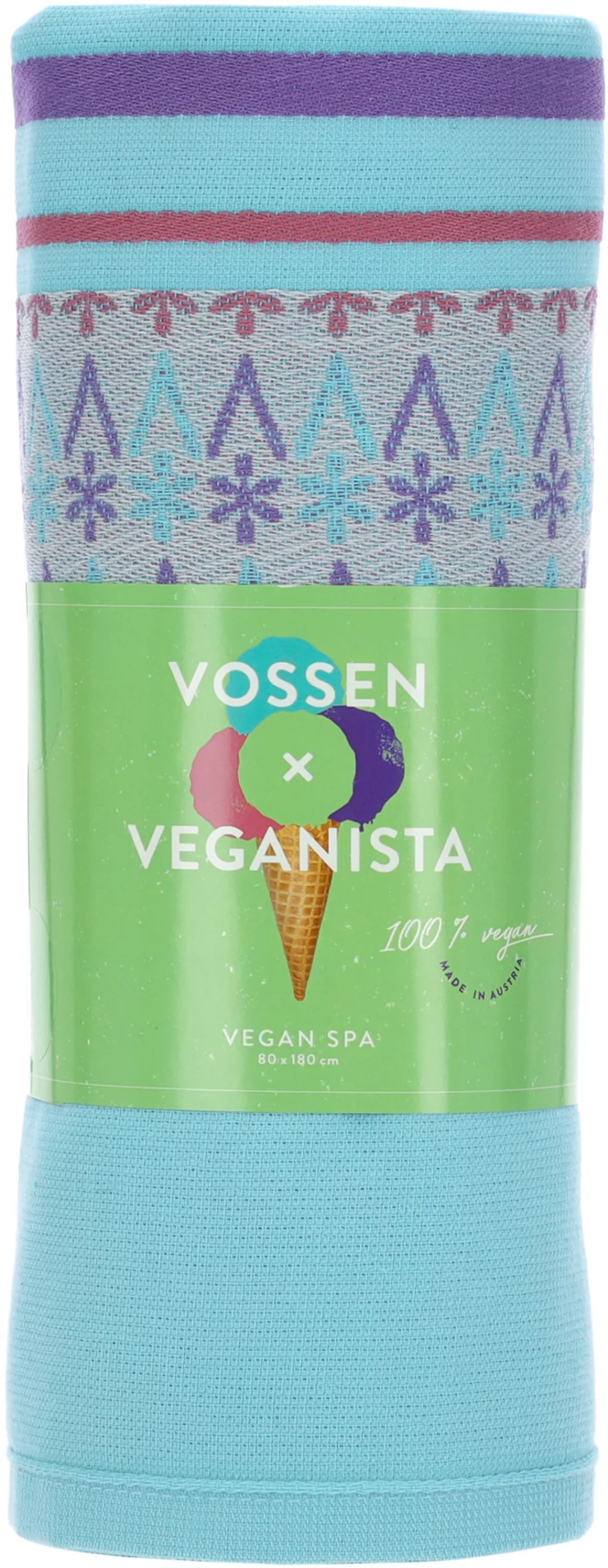 Vossen Hamamtuch »vegan spa«, (1 St.), mit geometrischen Elementen im All-O günstig online kaufen