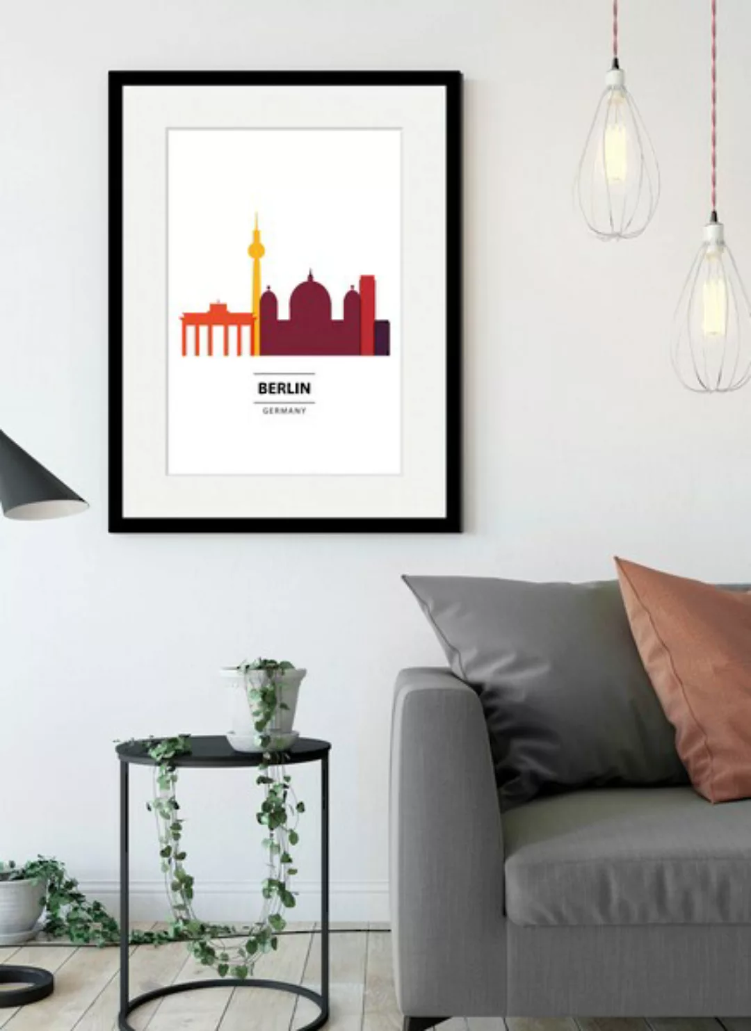queence Bild "Berlin Color Splash", Städte, (1 St.) günstig online kaufen