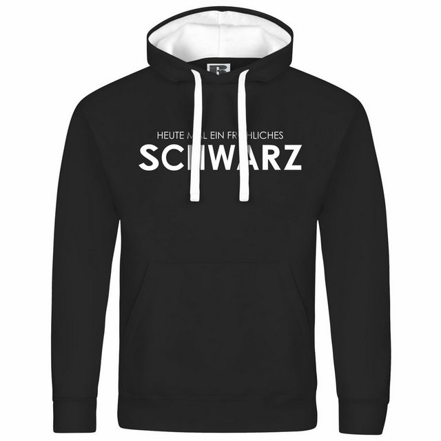 deinshirt Kapuzenpullover Herren Kapuzenpullover Heute mal ein fröhliches S günstig online kaufen