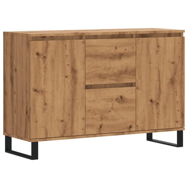 vidaXL Badezimmerspiegelschrank Sideboard Artisan-Eiche 104x35x70 cm Holzwe günstig online kaufen