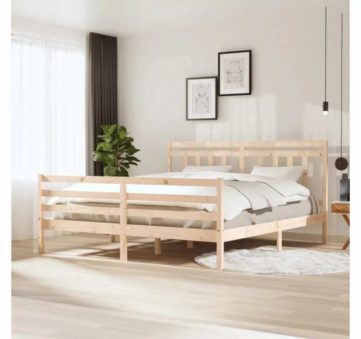 furnicato Bett Massivholzbett 180x200 cm günstig online kaufen