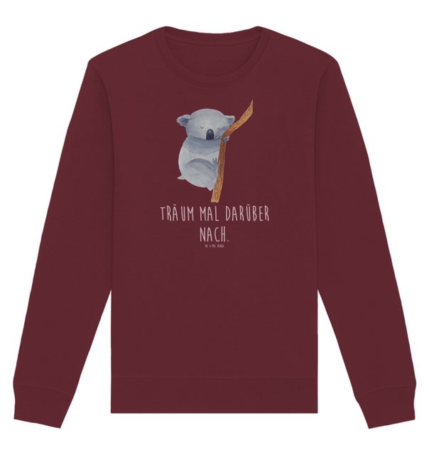 Mr. & Mrs. Panda Longpullover Größe XL Koalabär - Burgundy - Geschenk, Unis günstig online kaufen