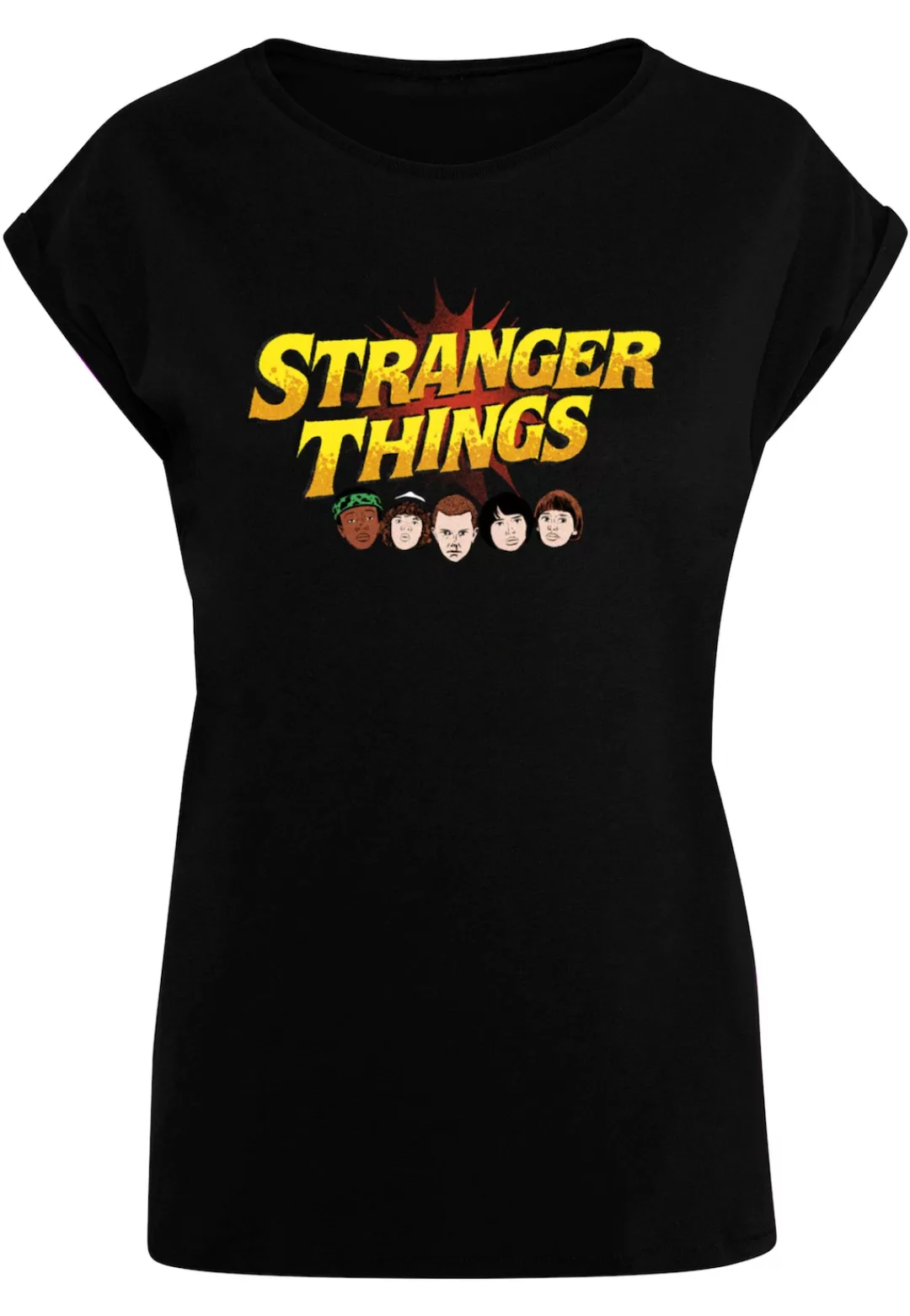 ABSOLUTE CULT T-Shirt "ABSOLUTE CULT Damen Ladies Stranger Things - Comic H günstig online kaufen