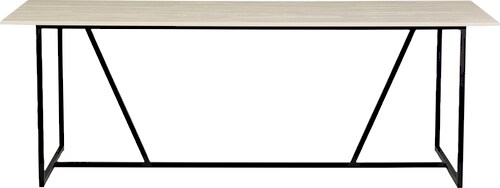 WOOOD Esstisch "Silas", rechteckige Form, Holz teilmassiv, H 75 cm x B 220 günstig online kaufen