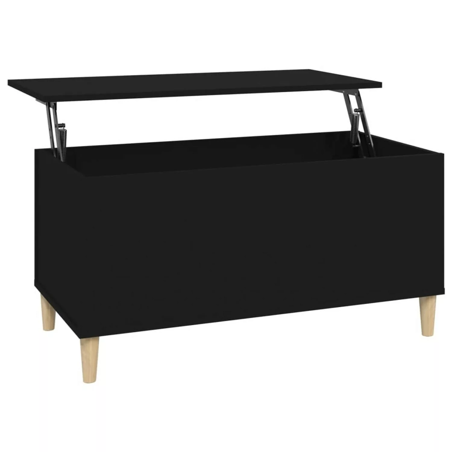 Vidaxl Couchtisch Schwarz 90x44,5x45 Cm Holzwerkstoff günstig online kaufen