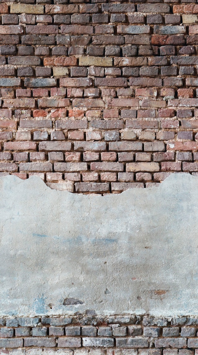 Bricoflor Fototapete In Betonoptik Alte Mauer 3D Steintapete Grau Braun Für günstig online kaufen