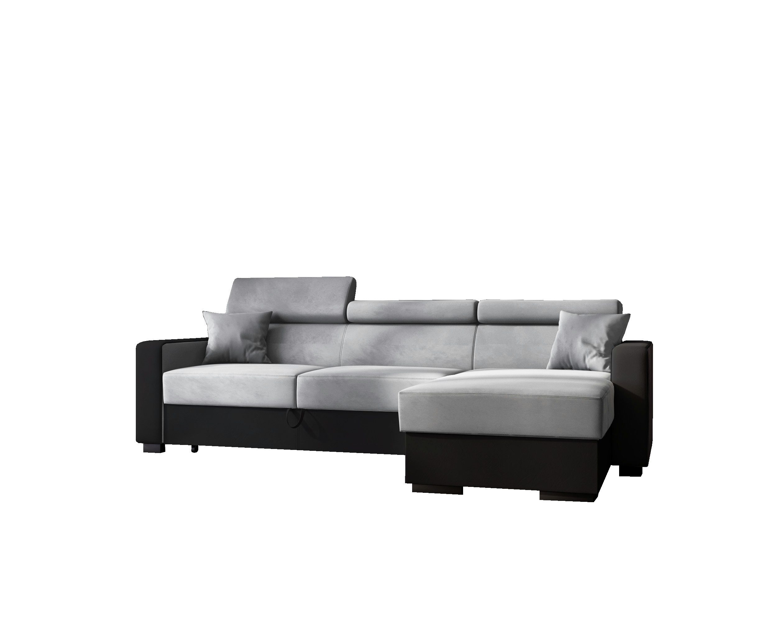 MOEBLO Ecksofa Kamelia L, Eckcouch Wohnlandschaft günstig online kaufen