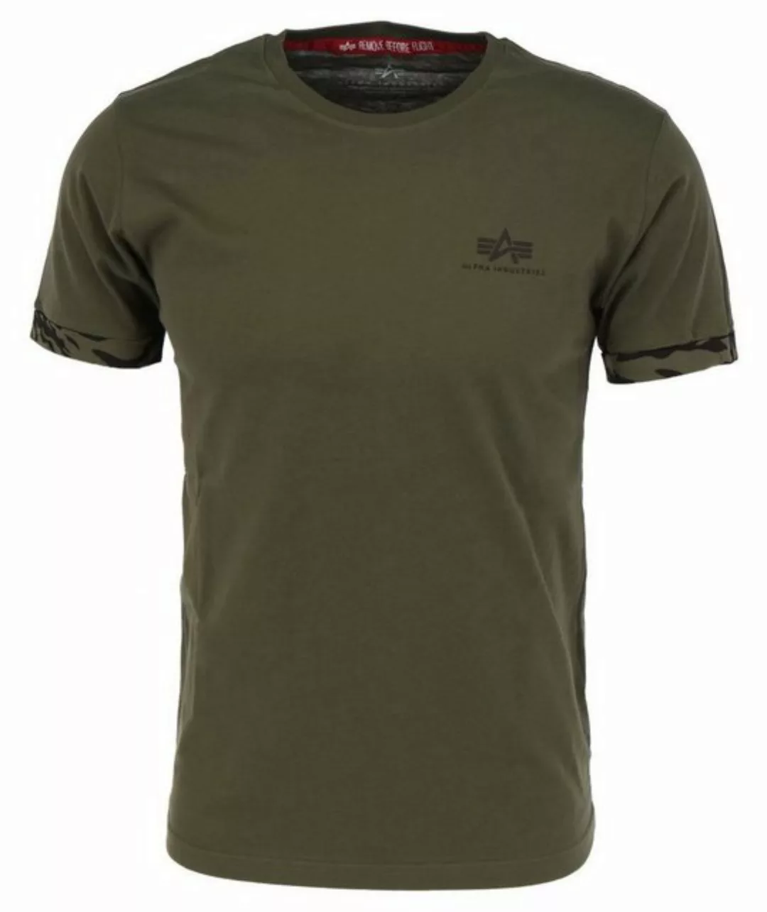 Alpha Industries T-Shirt ALPHA INDUSTRIES Men - T-Shirts Roll-Up Sleeve T günstig online kaufen