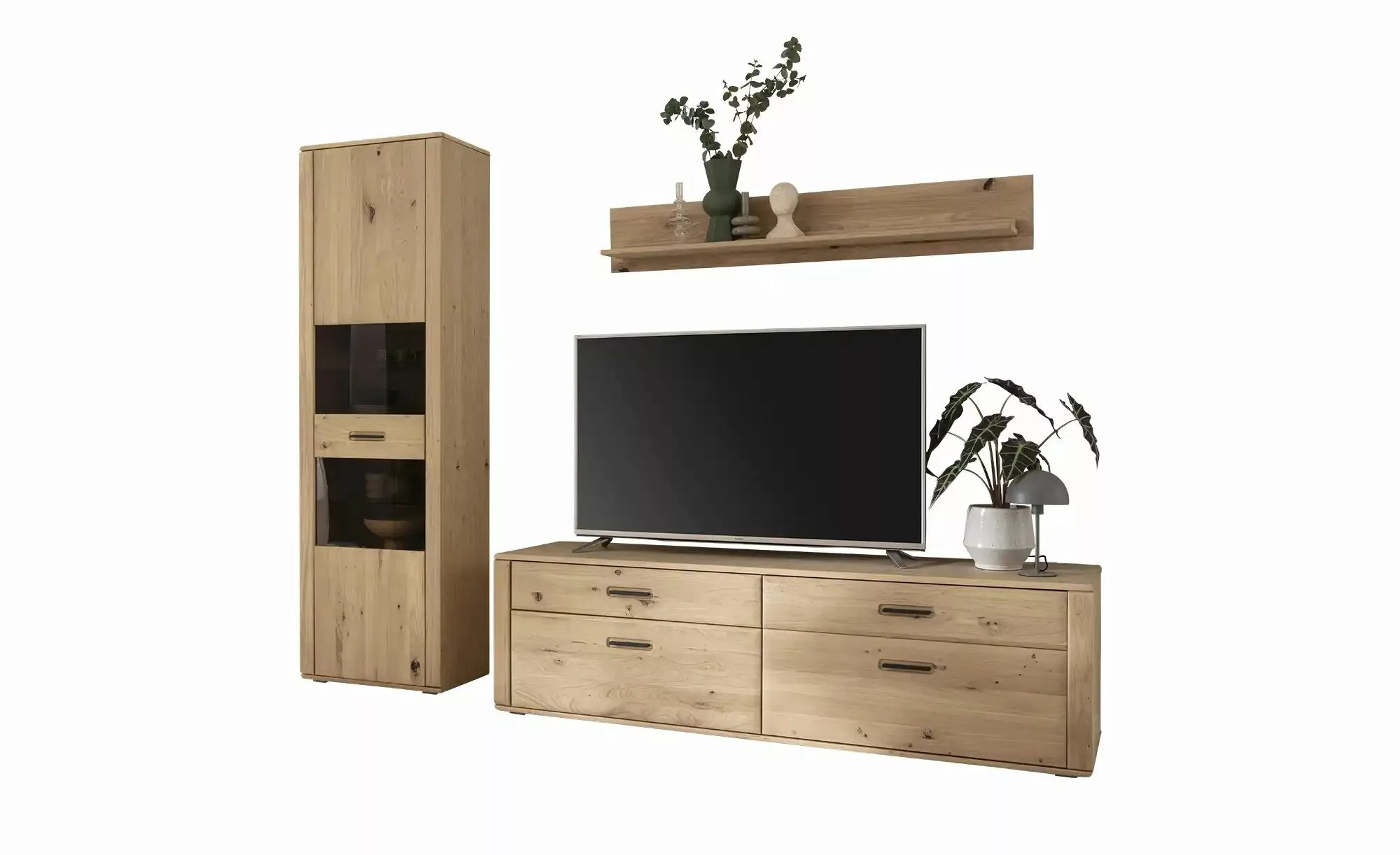 Woodford Wohnkombination  Alesio ¦ holzfarben ¦ Maße (cm): B: 258 H: 207 T: günstig online kaufen