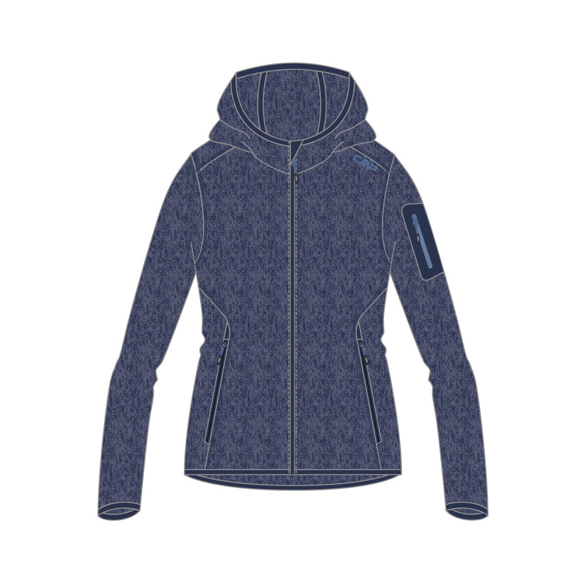 CMP Fleecejacke CMP Damen Jacke Knitted günstig online kaufen
