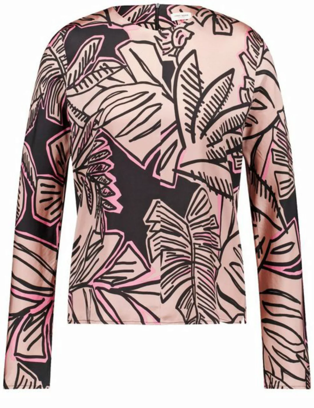 GERRY WEBER Langarmbluse Nachhaltige Bluse mit tropischem Print günstig online kaufen