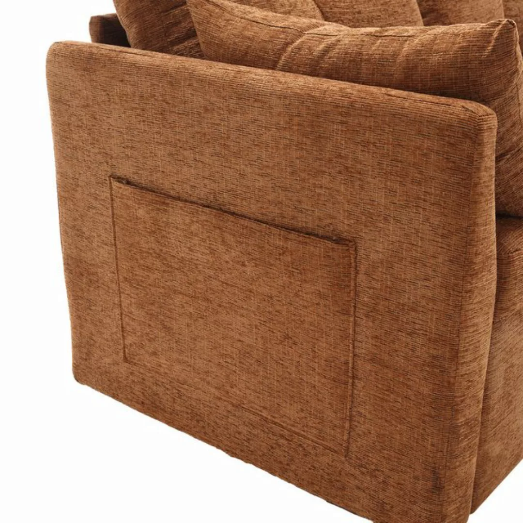 MODFU Sofa Modulares Ecksofa L-förmiges modulares Sofa, mit umkehrbarer Cha günstig online kaufen