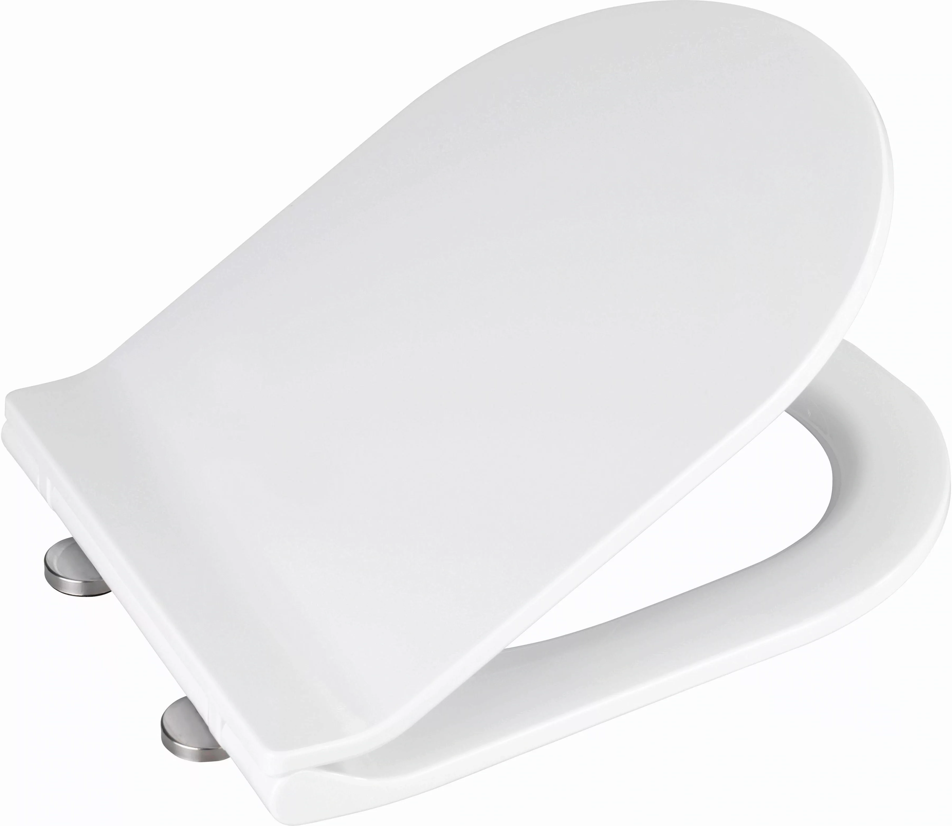 Wenko Premium WC-Sitz Habos Thermoplast mit Absenkautomatik Weiß günstig online kaufen