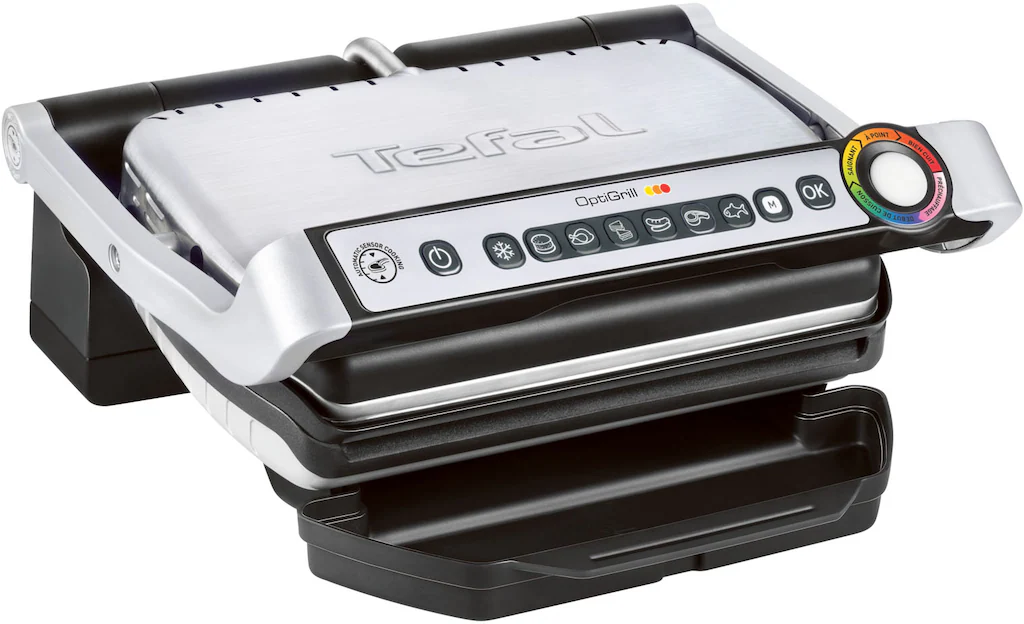 Tefal Kontaktgrill "OptiGrill, 6 automatische Programme, ein manuelles Prog günstig online kaufen