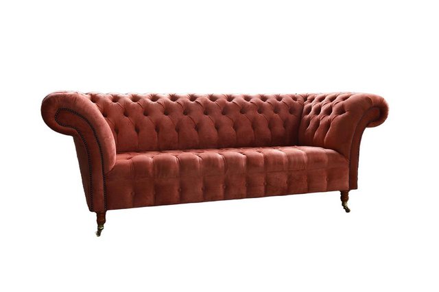 Xlmoebel Sofa Chesterfield Sofa Couch Polstermöbel Sitzmöbel Klassisch 3-Si günstig online kaufen