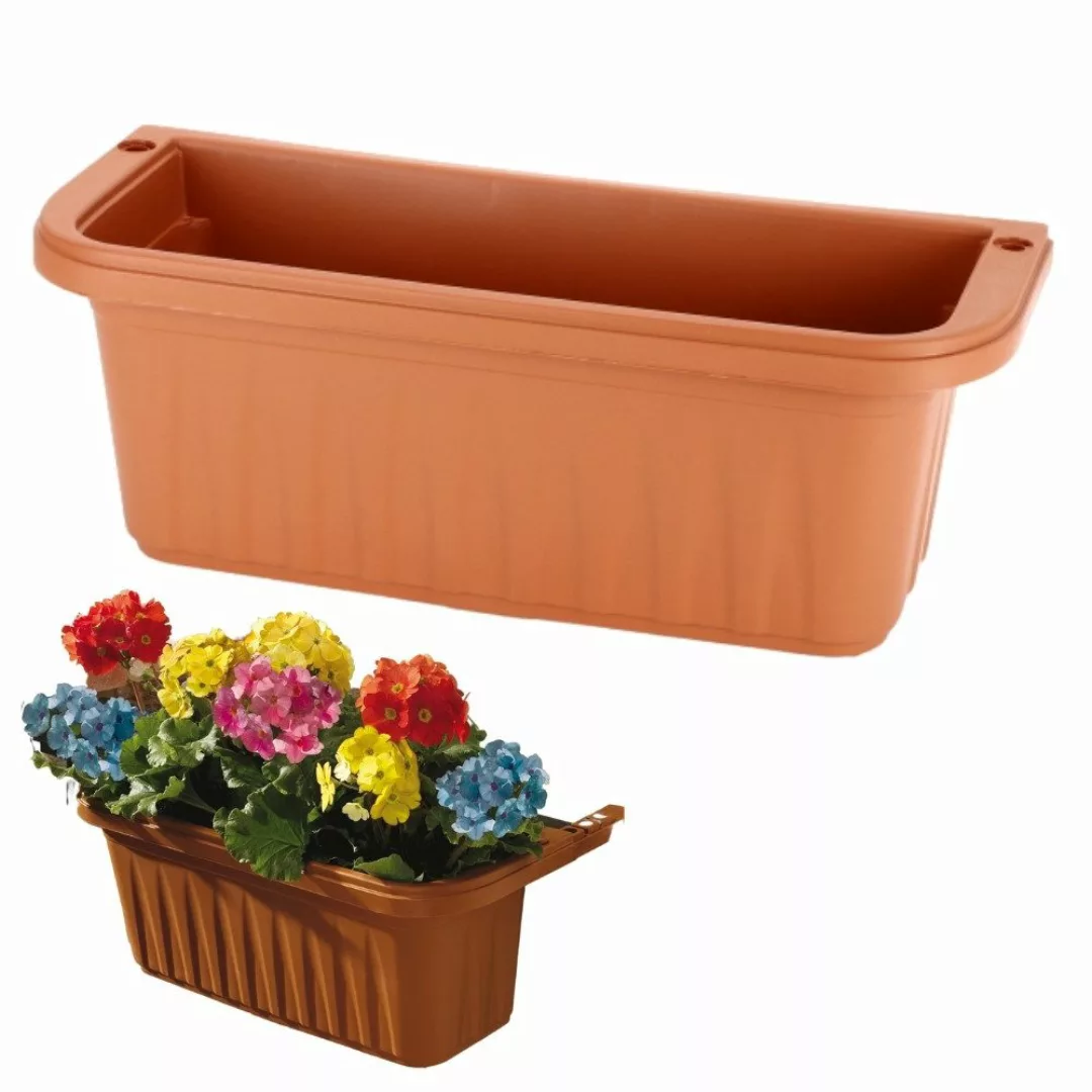 GarPet Balkonkasten Blumenkasten Balkonkasten mit Halterung günstig online kaufen