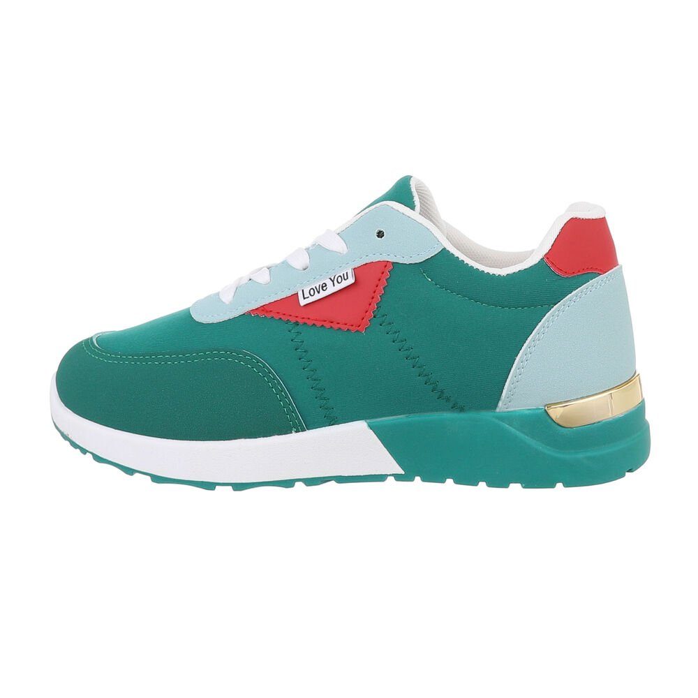 Ital-Design Damen Low-Top Freizeit Sneaker Flach günstig online kaufen