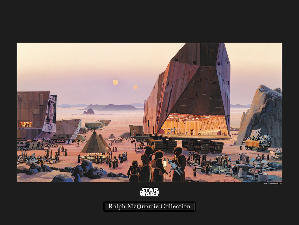 Komar Poster "Star Wars Classic RMQ Java Market", Star Wars, (1 St.), Kinde günstig online kaufen
