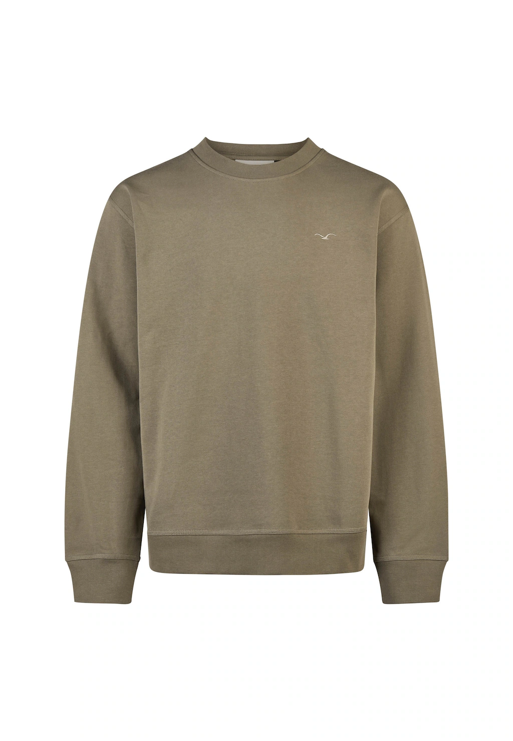 Cleptomanicx Sweatshirt "Ligull Boxy", mit kleiner Möwenstickerei günstig online kaufen