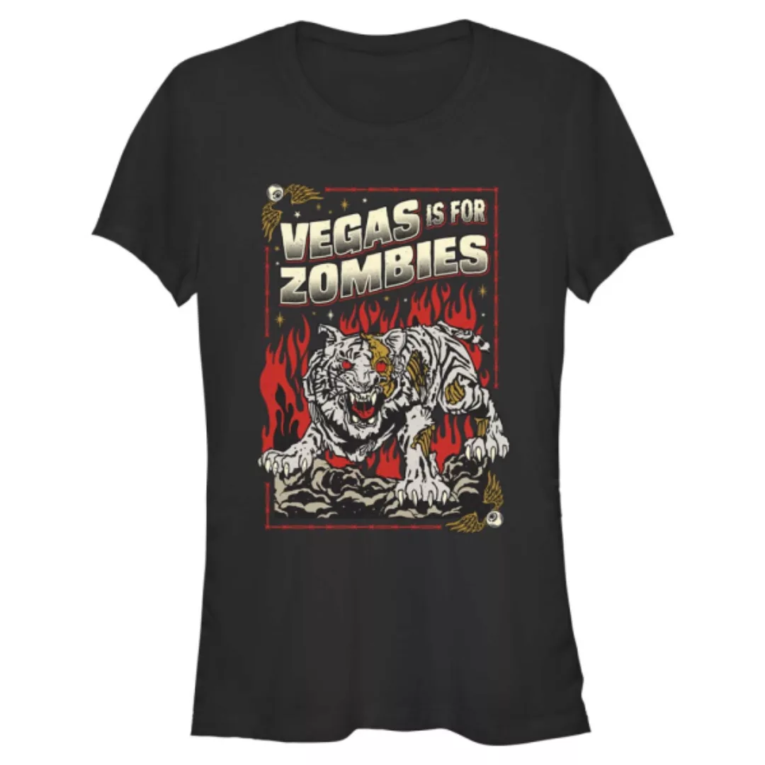 Netflix - Army Of The Dead - Text Zombie Tiger Poster - Frauen T-Shirt günstig online kaufen