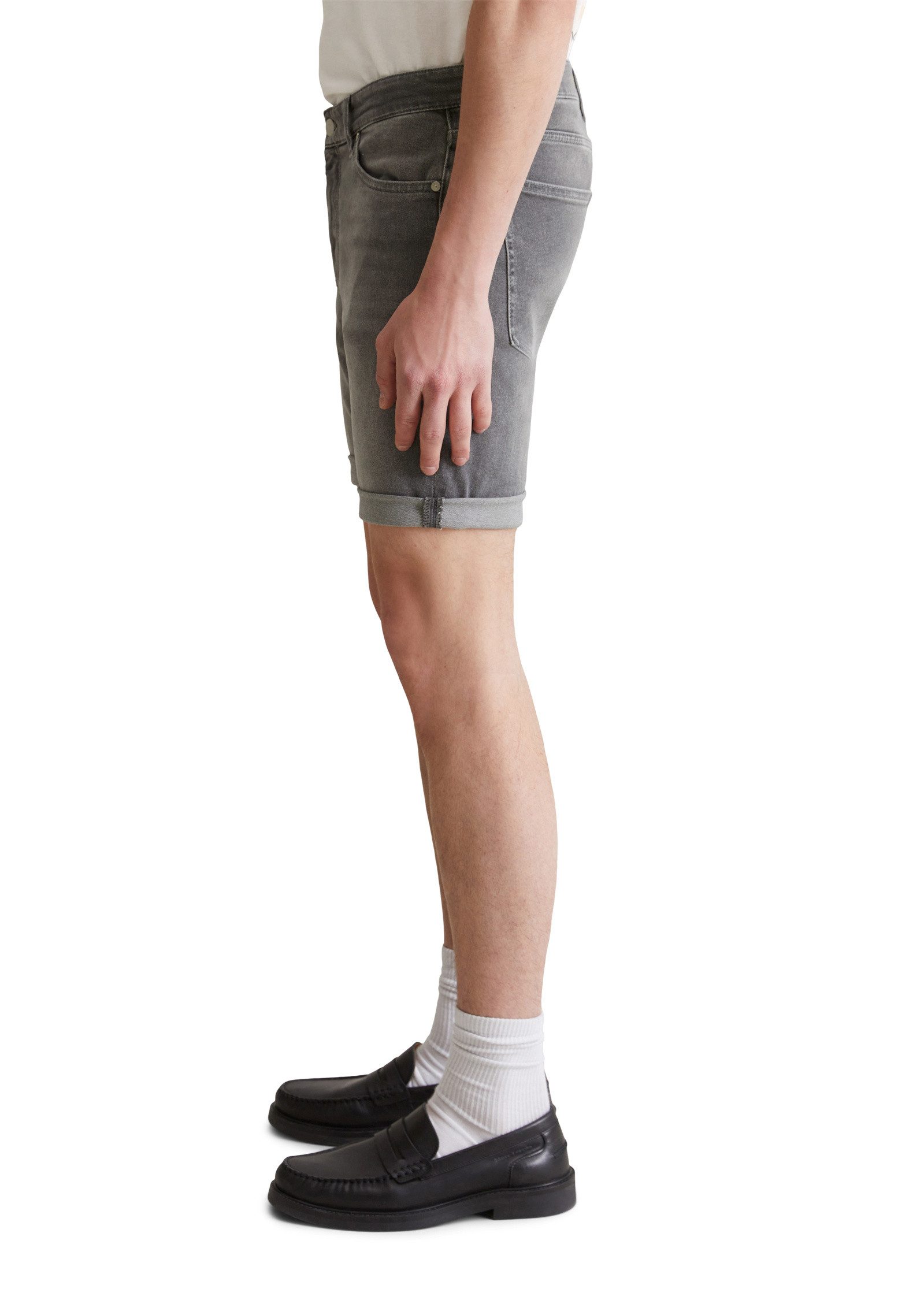 Marc O'Polo DENIM Shorts aus Bio-Baumwoll-Mix günstig online kaufen