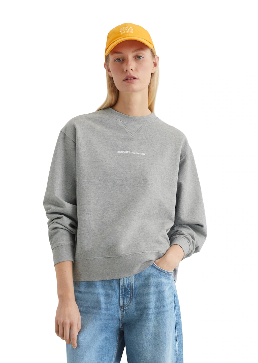 Marc OPolo DENIM Sweatshirt "mit kuscheliger Innenseite" günstig online kaufen