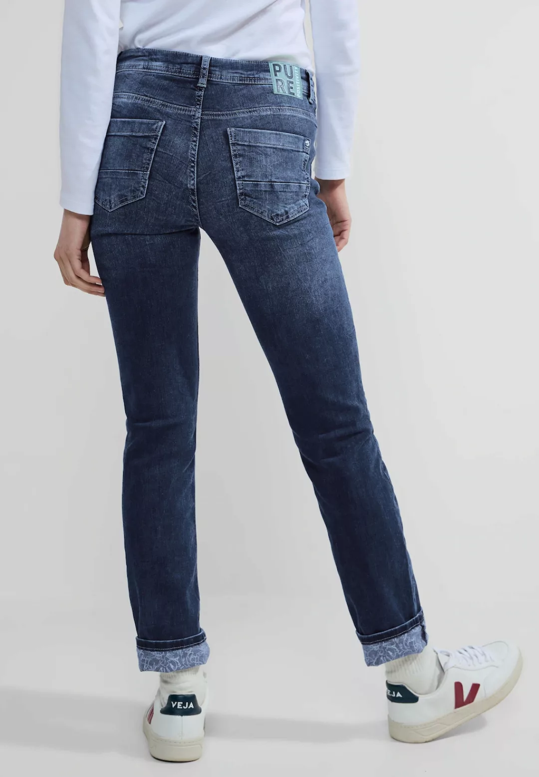 Cecil Slim-fit-Jeans, Middle Waist günstig online kaufen