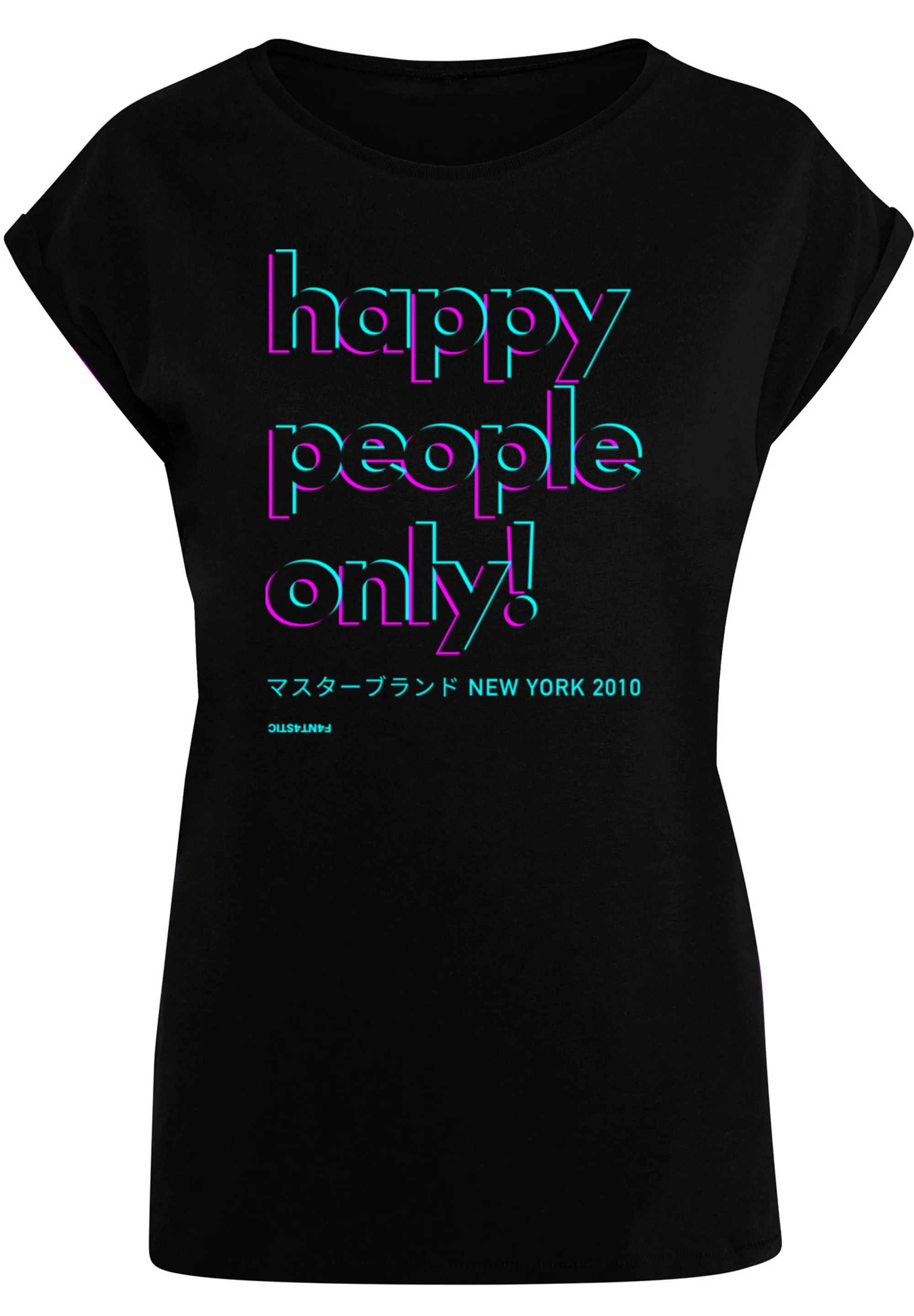 F4NT4STIC T-Shirt "Happy people only New York", Print günstig online kaufen