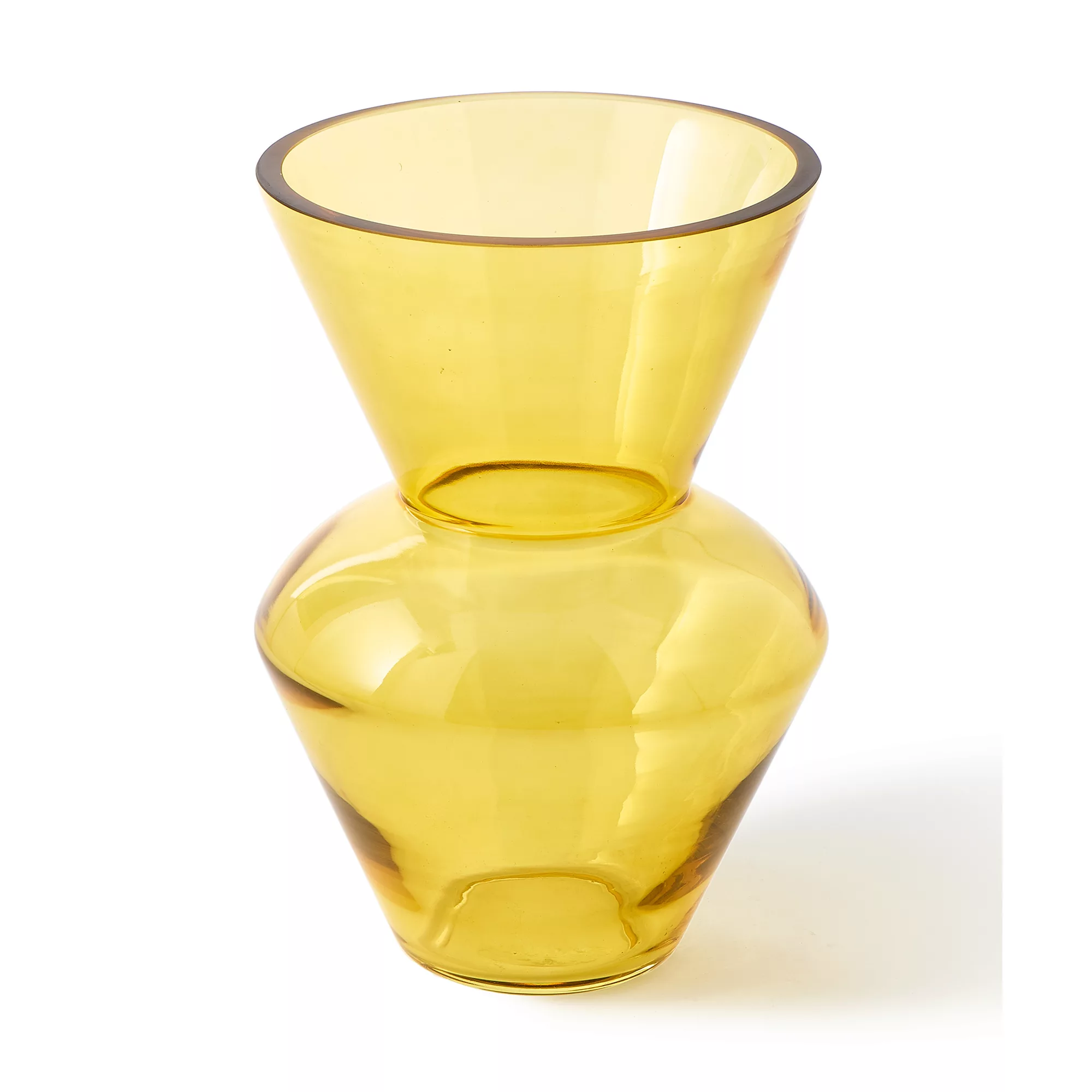 pols potten - Fat Neck Vase S - gelb/H 35cm / Ø 25cm günstig online kaufen