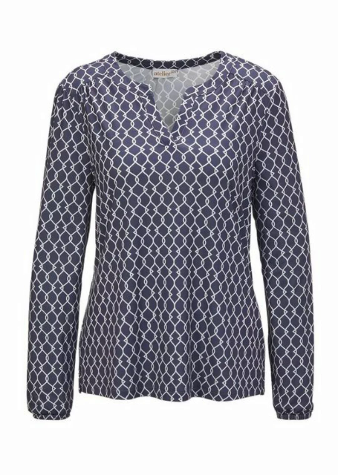 GOLDNER Shirtbluse Kurzgröße: Blusenshirt in femininer Form günstig online kaufen