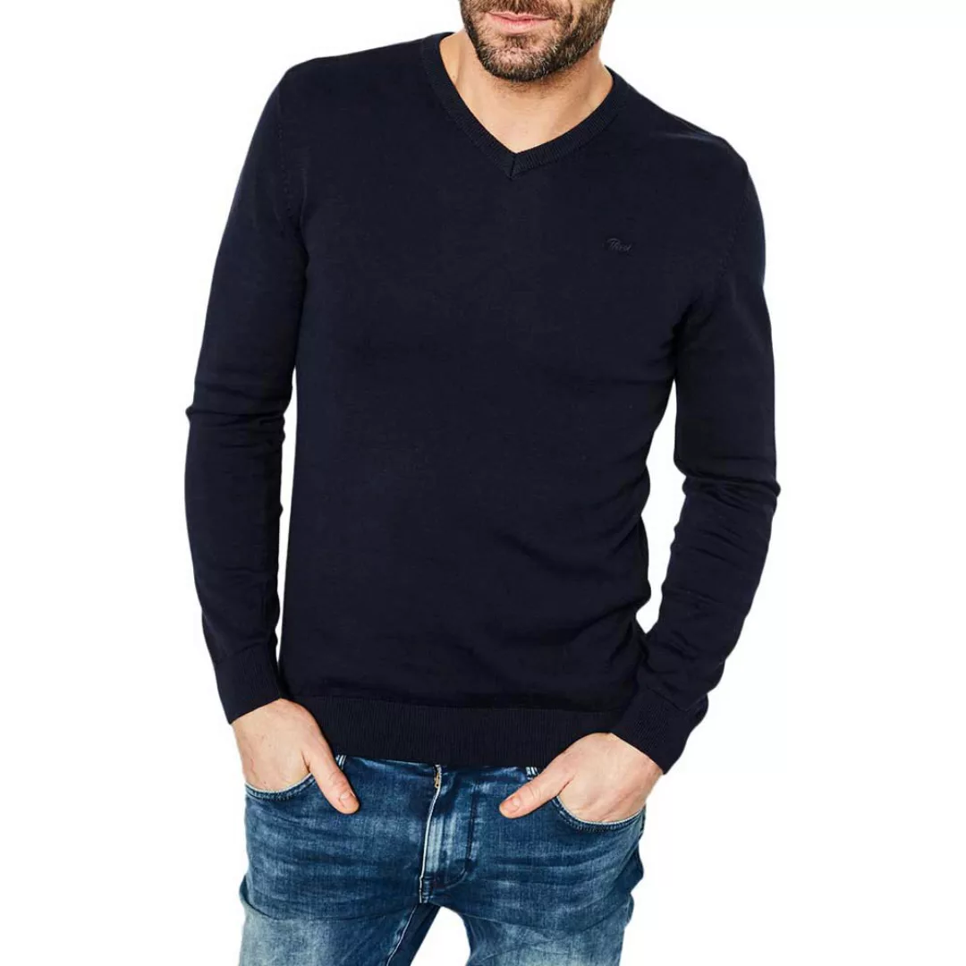 Petrol Industries V-ausschnitt-sweater 2XL Deep Navy günstig online kaufen