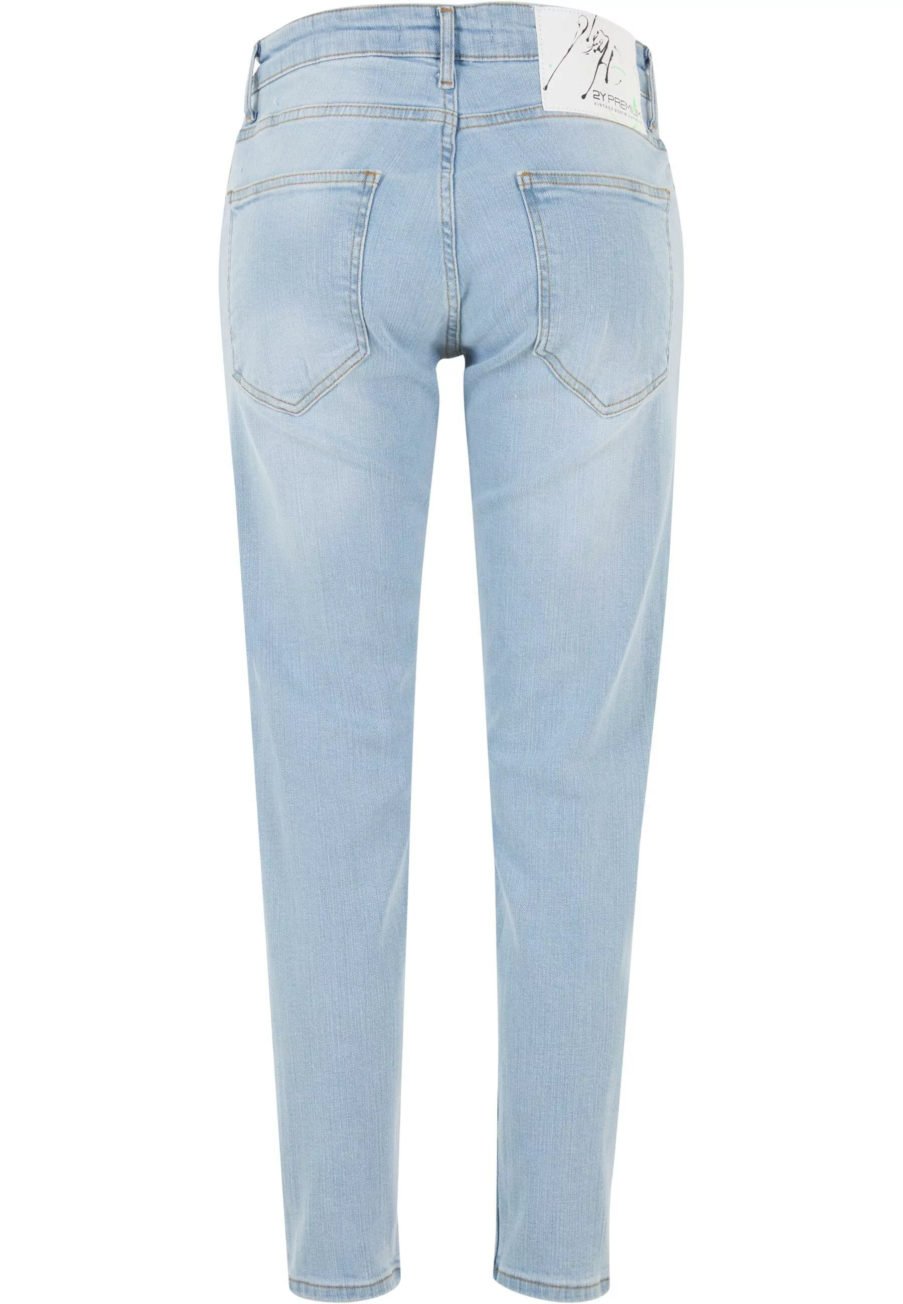 2Y Studios Bequeme Jeans "2Y Studios Herren 2Y Destroyed Tapered Fit Denim" günstig online kaufen