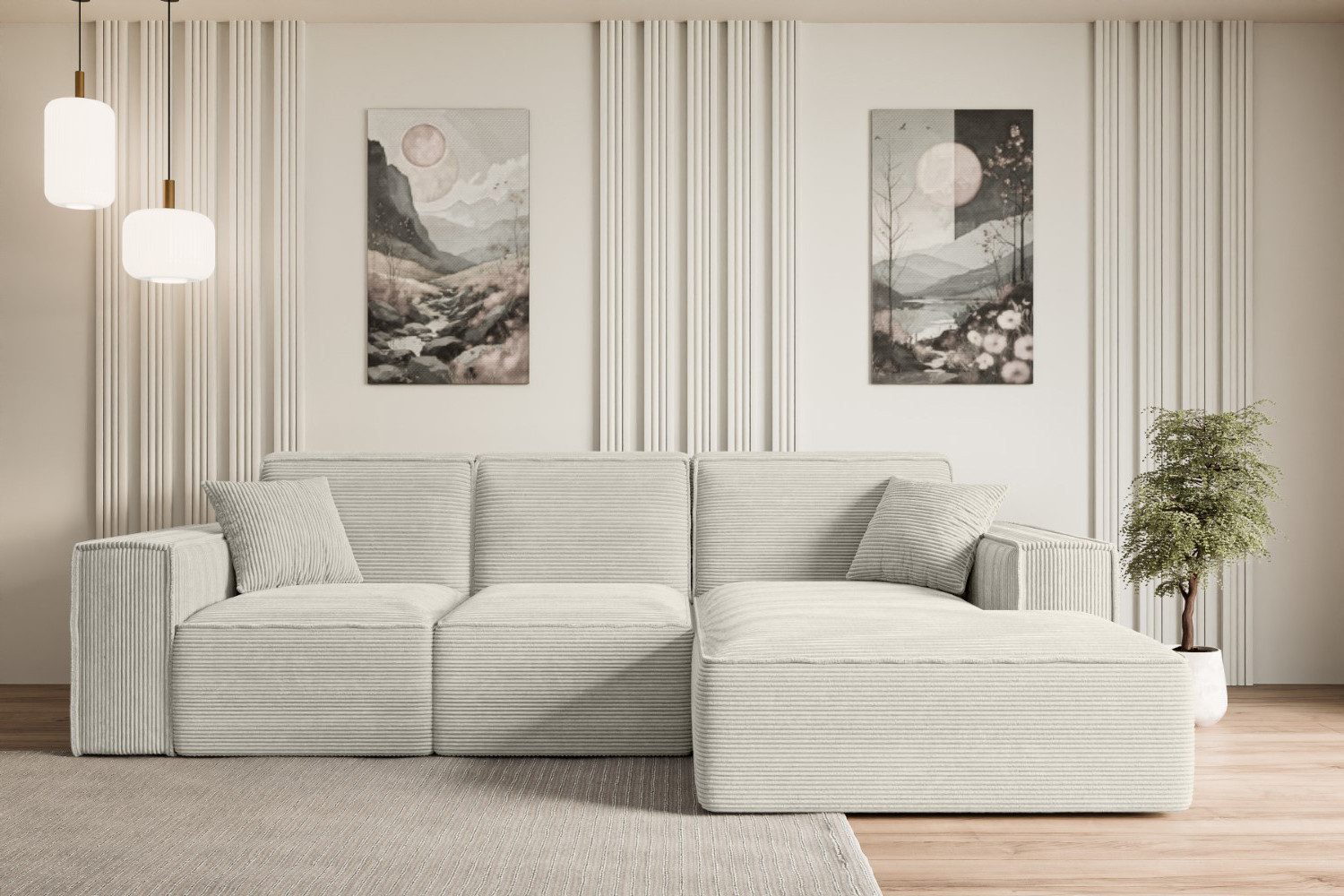 ALTDECOR Ecksofa SERRA-L, Sofa Praktische Bequeme günstig online kaufen