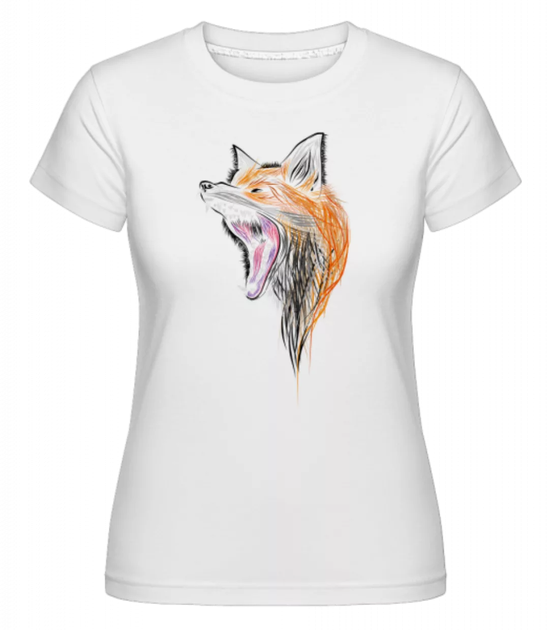 Brüllender Fuchs · Shirtinator Frauen T-Shirt günstig online kaufen