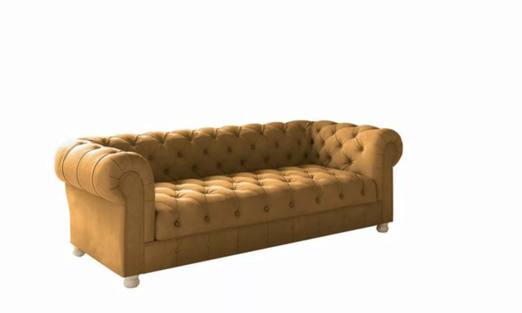 Kaiser Möbel Chesterfield-Sofa Dreisitzer elegant, klassisch, schick in ele günstig online kaufen