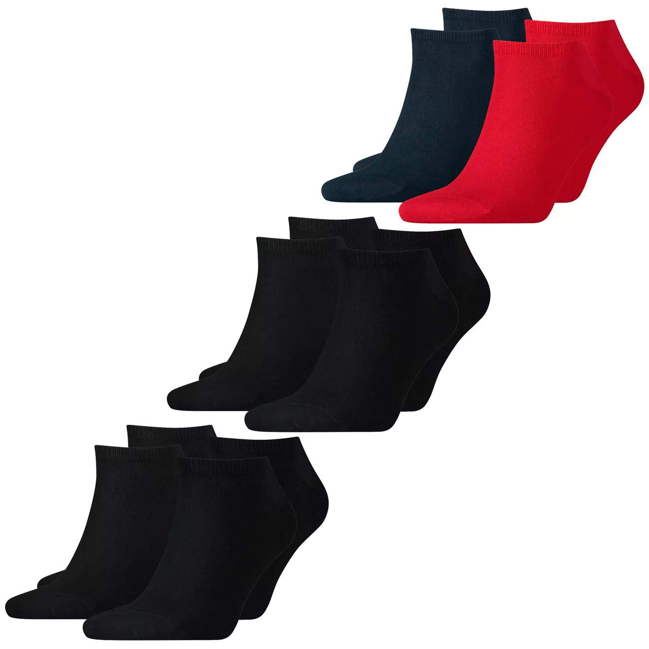 Tommy Hilfiger Herren Sneaker Socken FLAG Sport Baumwolle - 4er 6er 8er Mul günstig online kaufen