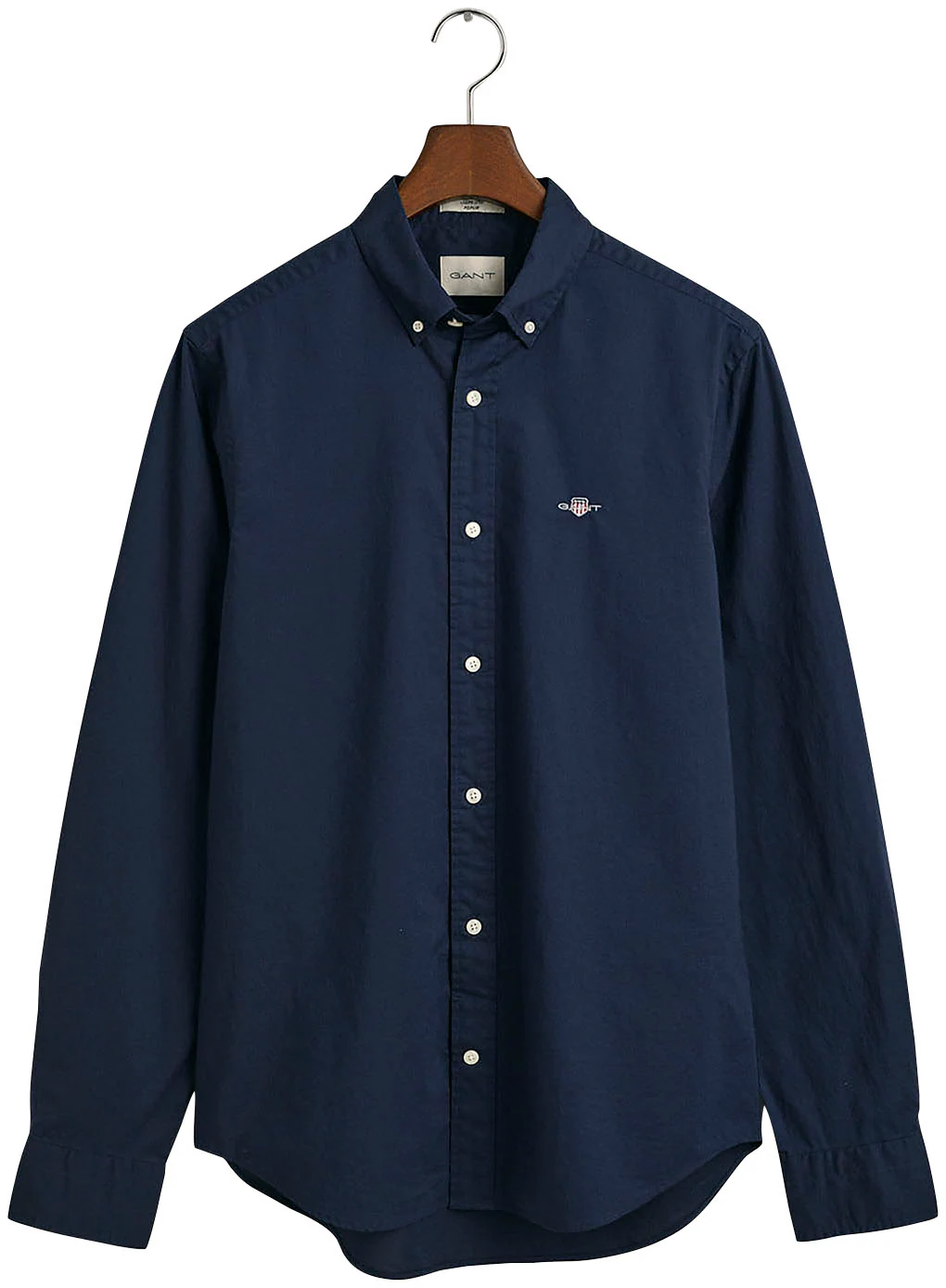 Gant Langarmhemd "Slim Fit Popeline Hemd leichte Baumwolle strapazierfähig günstig online kaufen