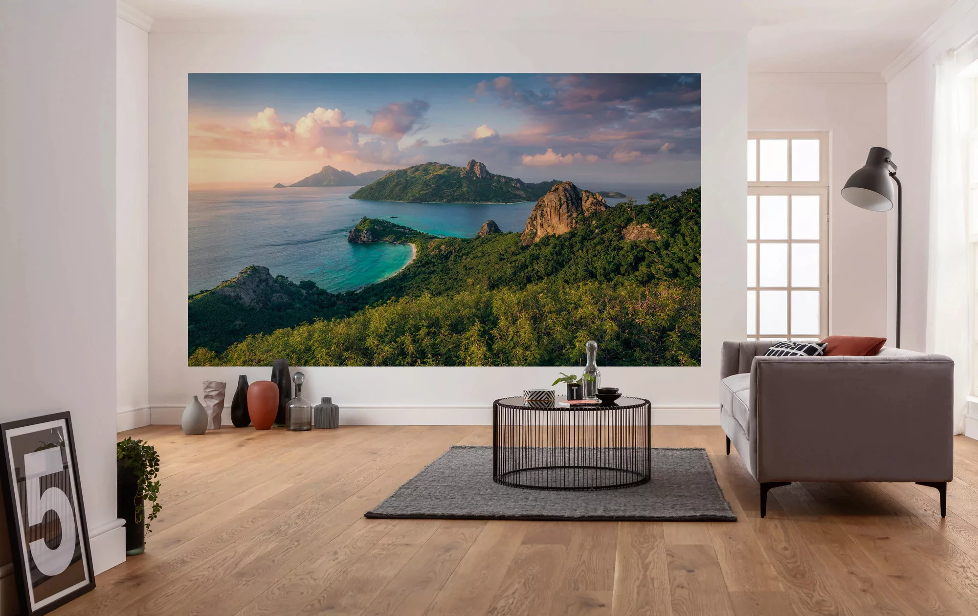 Vlies Fototapete Monkey Island 350x200 cm günstig online kaufen