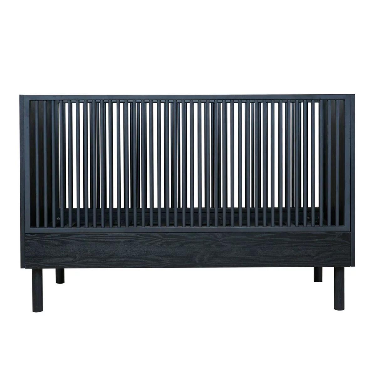 Quax Babybett Hai No Ki 140 x 70 cm Schwarz günstig online kaufen