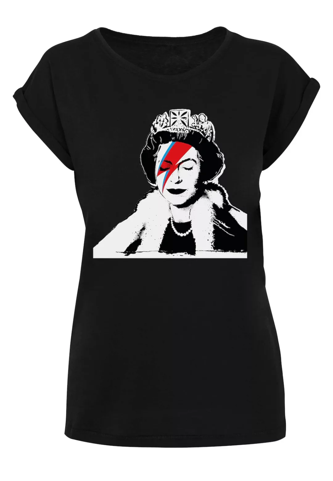 Merchcode T-Shirt "Merchcode Damen Ladies Lizzie Stardust T-Shirt" günstig online kaufen