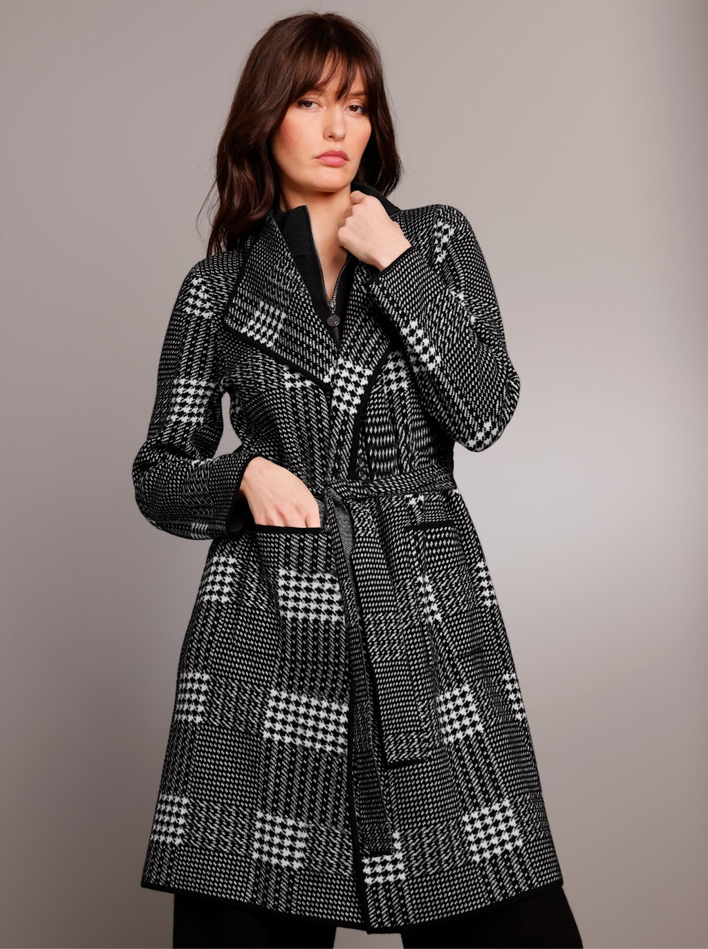 CREATION L PREMIUM Jacquardstrickjacke günstig online kaufen