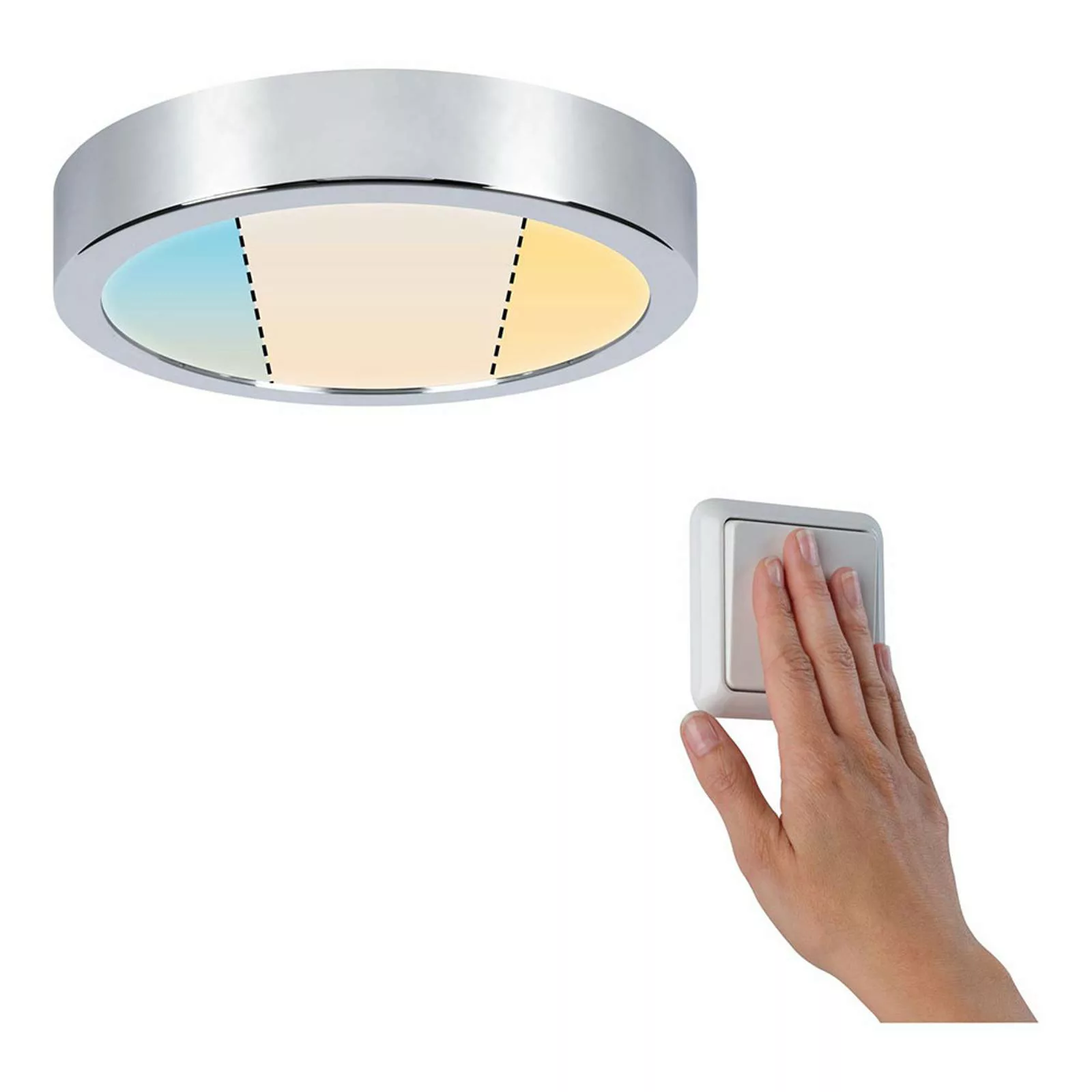 Paulmann Aviar LED-Deckenlampe WhiteSwitch Ø 22cm günstig online kaufen