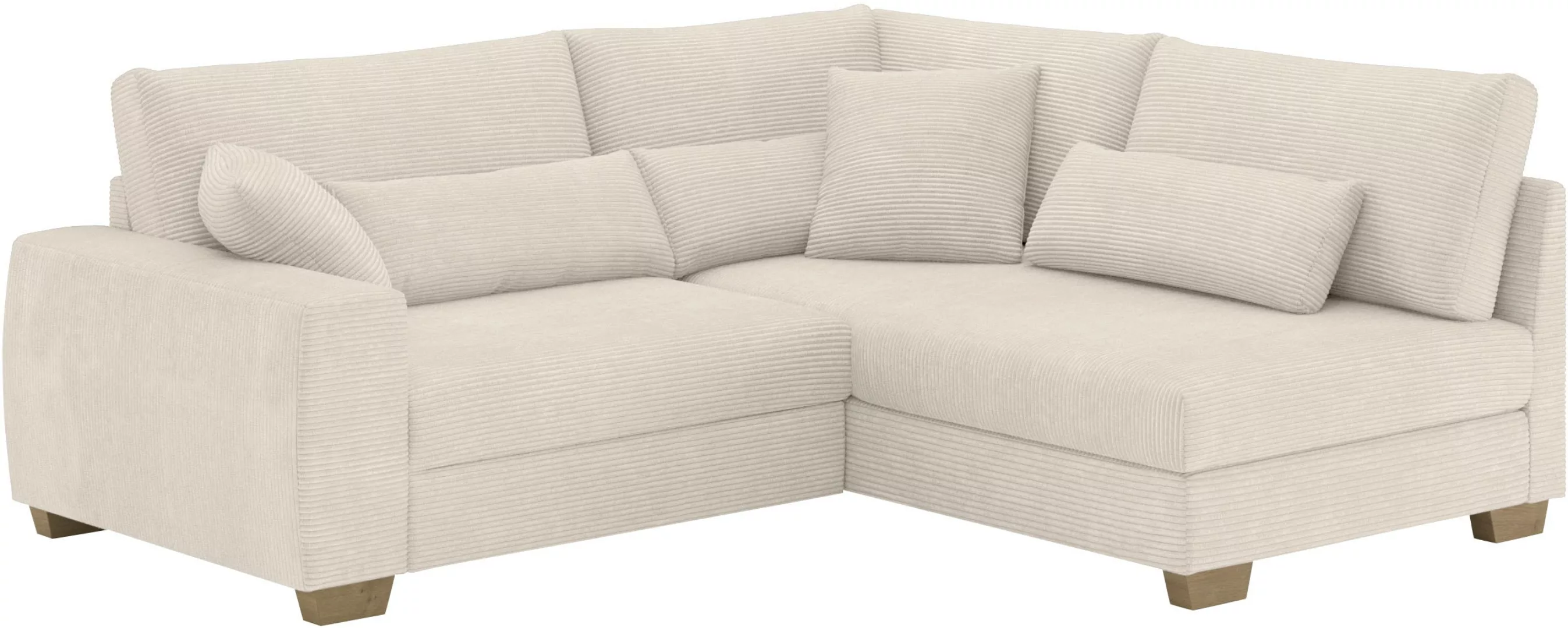 Mr. Couch Ecksofa "DuraSpring", mit Taschenfederkern, bis 140 kg belastbar, günstig online kaufen