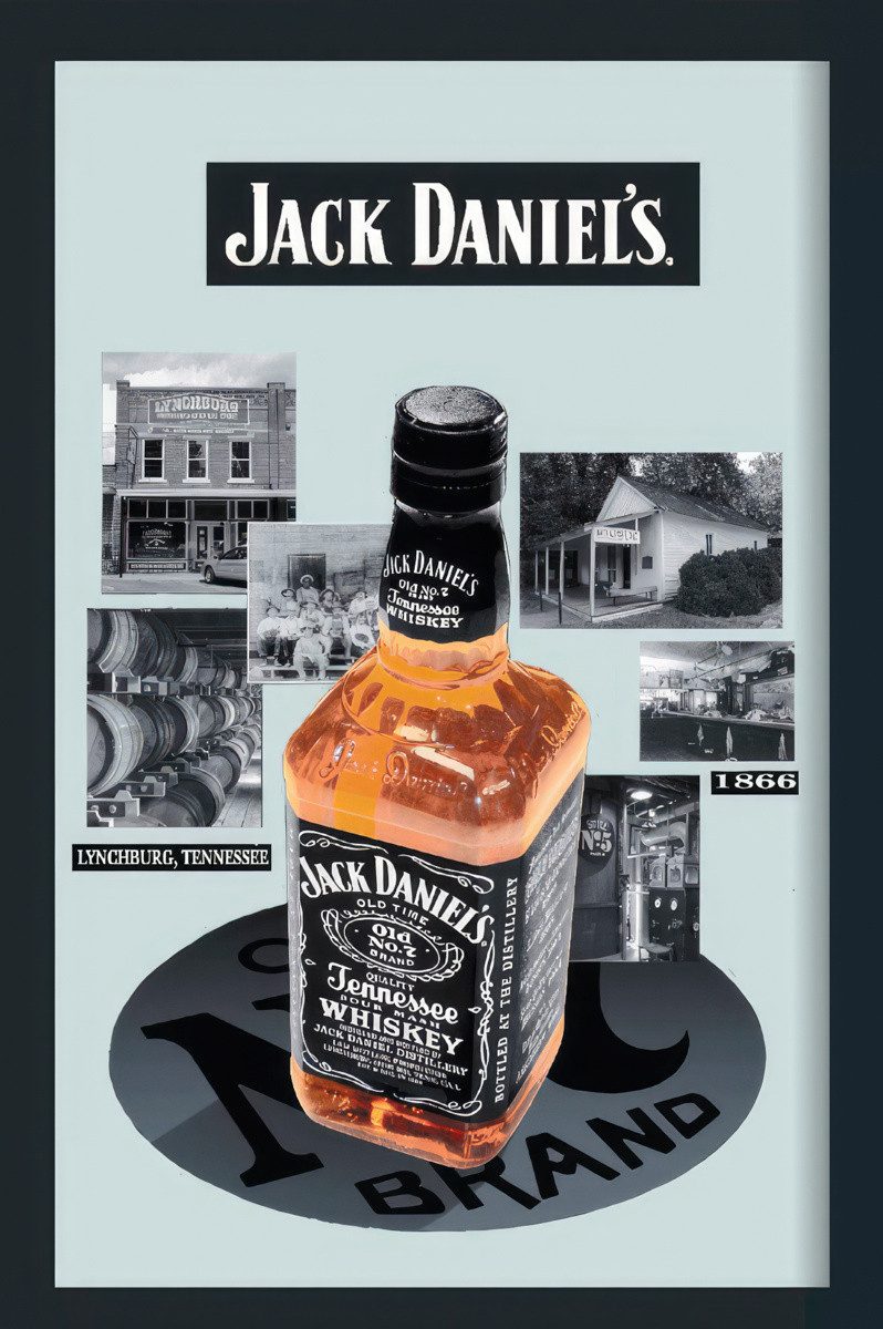 Close Up Wandspiegel Jack Daniel's Spiegel günstig online kaufen