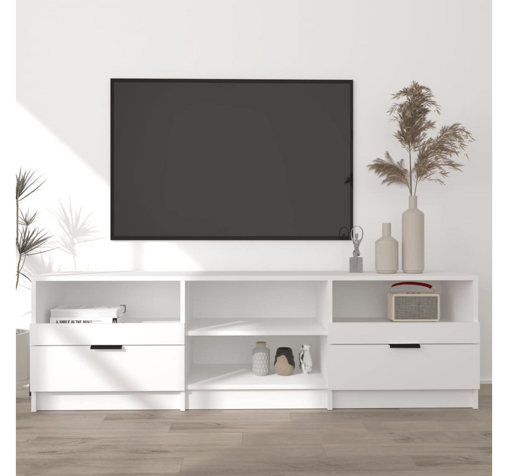 vidaXL TV-Schrank TV-Schrank Weiß 150x33,5x45 cm Spanplatte Lowboard günstig online kaufen